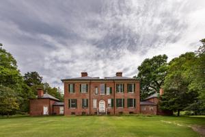 Garden-side elevation, 1786